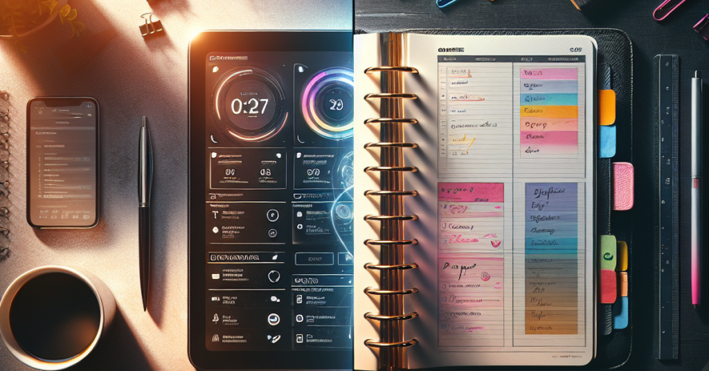 The Difference Between Digital and Paper Planners